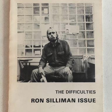 The Difficulties Vol. 2, No.2 Ron Silliman Issue edited by Tom Beckett